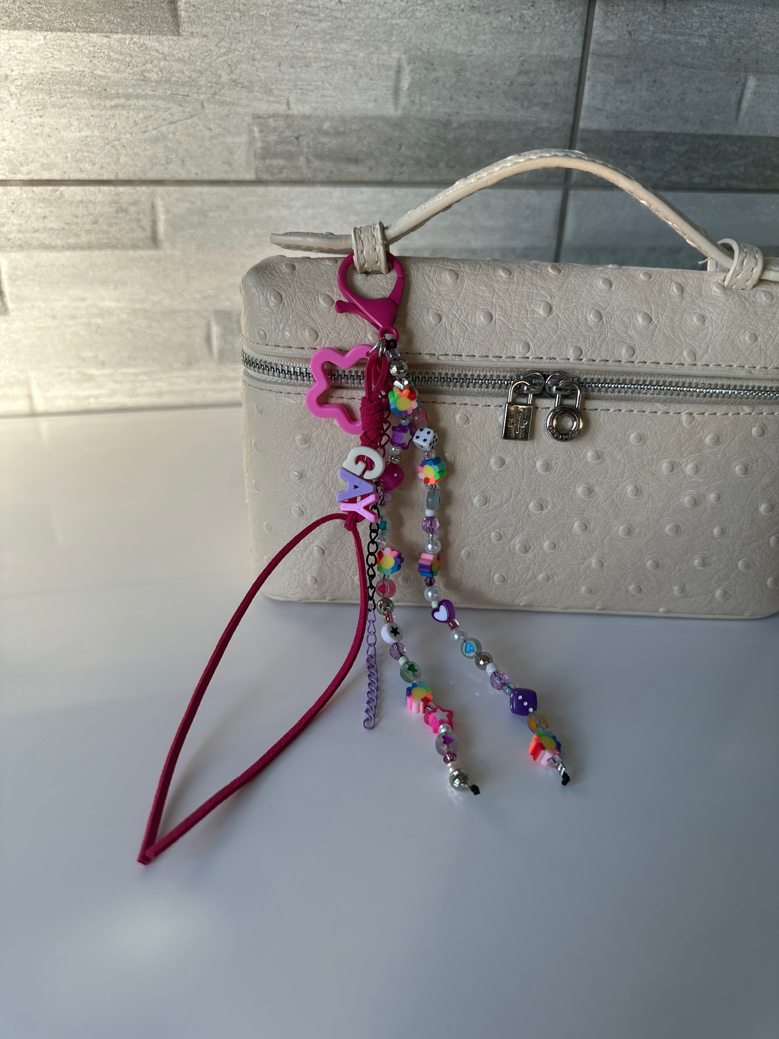 GAY bag charm