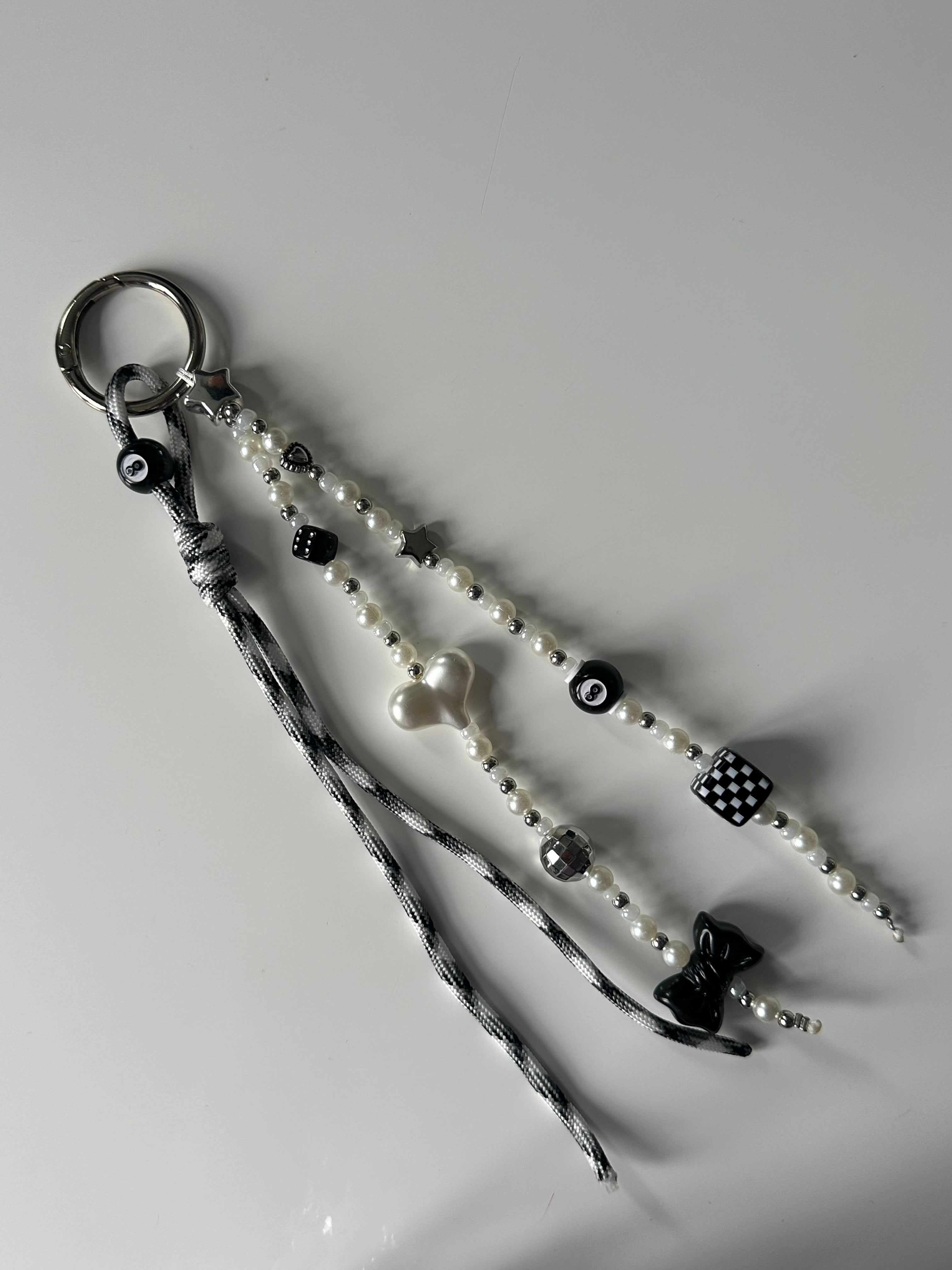 Angel (XL silver) bag charm