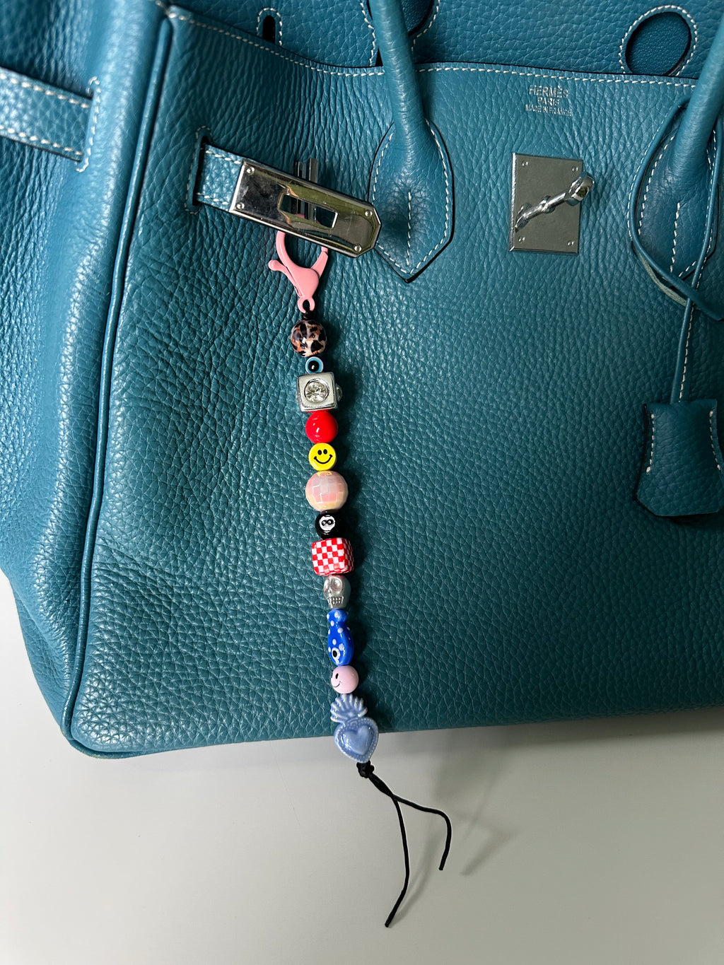 Happy bag charm