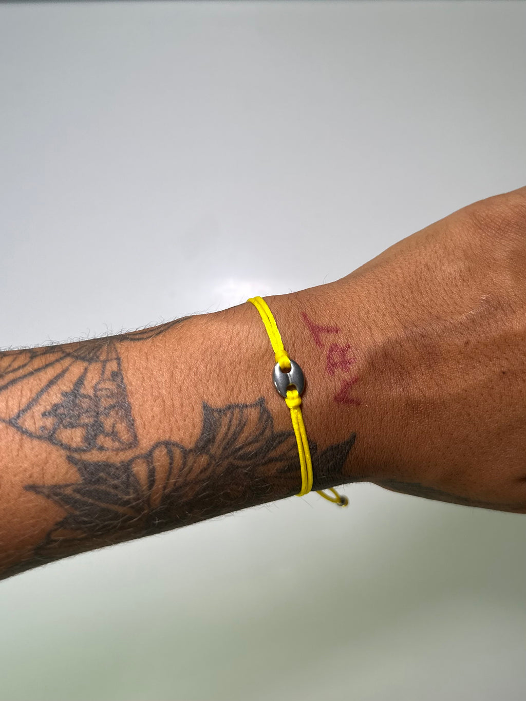 Aura adjustable bracelet (silver)