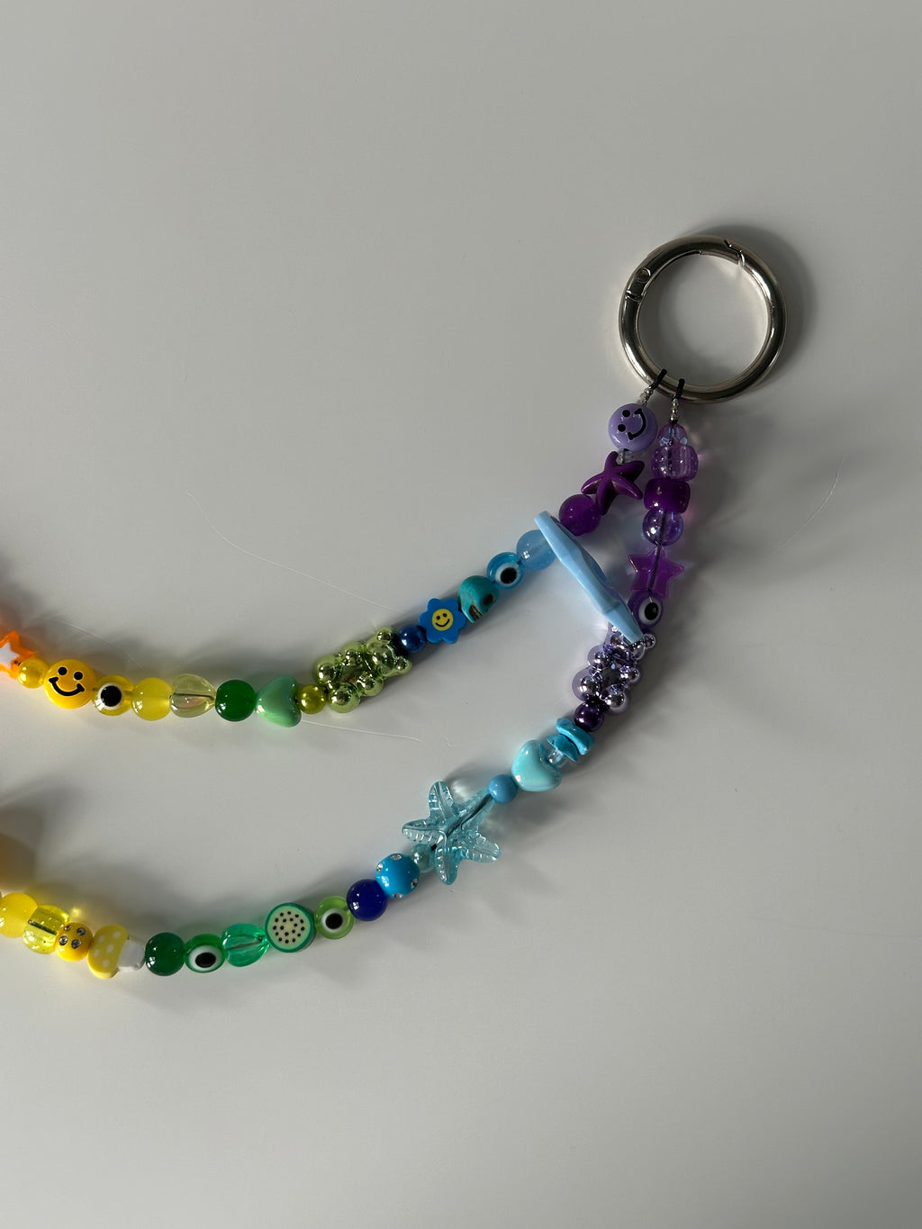 Iris bag charm